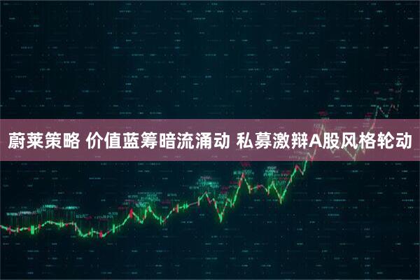 蔚莱策略 价值蓝筹暗流涌动 私募激辩A股风格轮动