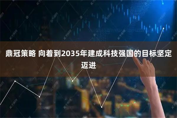 鼎冠策略 向着到2035年建成科技强国的目标坚定迈进