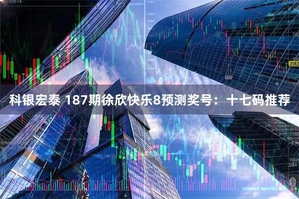 科银宏泰 187期徐欣快乐8预测奖号：十七码推荐